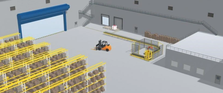 Intralogistik 3D CPQ Software
