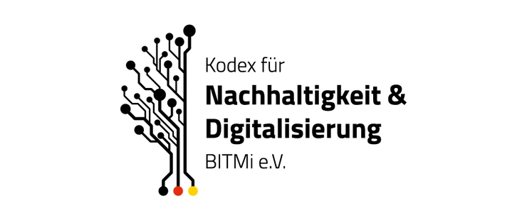 Zertifizierung BITMi_Logo Kodex Nachhaltigkeit Digitalisierung